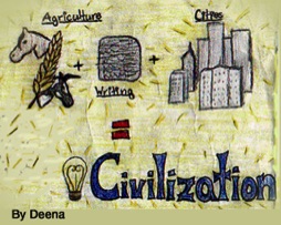 Agriculture, writing, and cities equal civilization